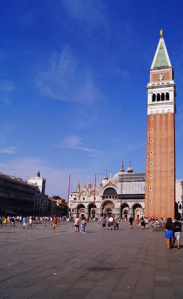 San Marco-torget, Venedig, Italien — Stockfoto