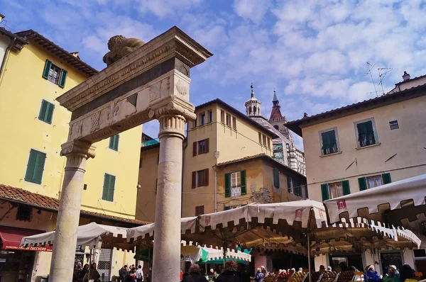 Sala square, Pistoia, Italy — Stock Photo, Image