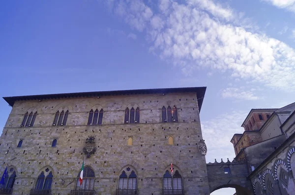 Câmara Municipal, Pistoia, Itália — Fotografia de Stock