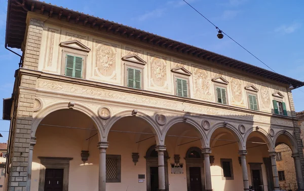 Forteguerriana 도서관, 피스 토이 아, 이탈리아 — 스톡 사진