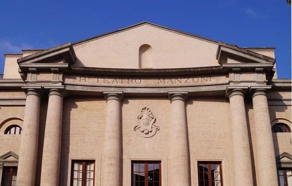 Teatro Manzoni en Pistoia; Toscana, Italia —  Fotos de Stock