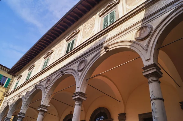 Biblioteca Forteguerriana, Pistoia, Italia — Foto Stock