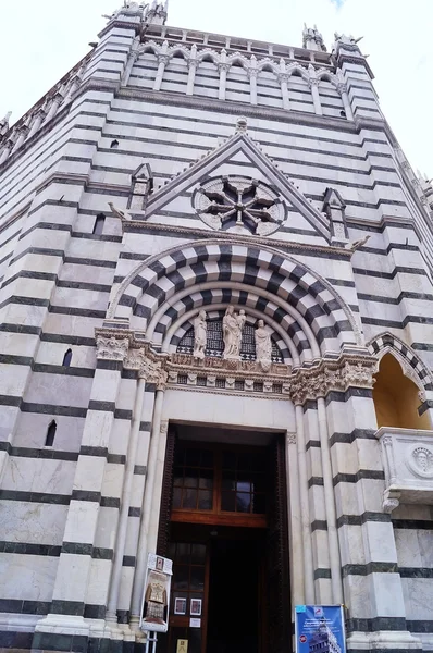 Detalhe do Batistério de Pistoia, Toscana, Itália — Fotografia de Stock