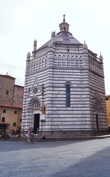 Baptistery of Pistoia, Tuscany, Italy — Stock Photo, Image