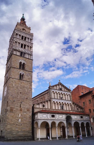 Katedrála svatého Zeno, Pistoia, Itálie — Stock fotografie