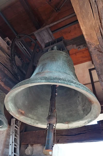 Bells in the tower of the cathedral of San Zeno, Pistoia, Tuscany, Italy — Stock Photo, Image