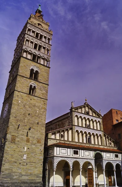 Katedrála svatého Zeno, Pistoia, Itálie — Stock fotografie