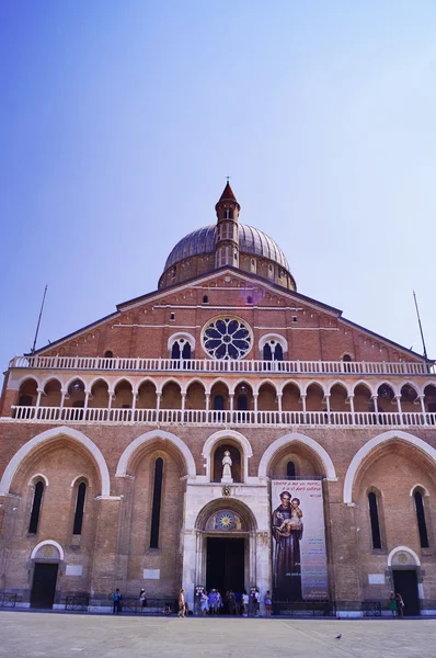 Fachada da Basílica de Santo, Pádua, Itália — Fotografia de Stock