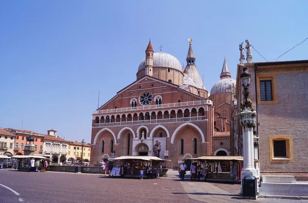 Fachada da Basílica de Santo, Pádua, Itália — Fotografia de Stock