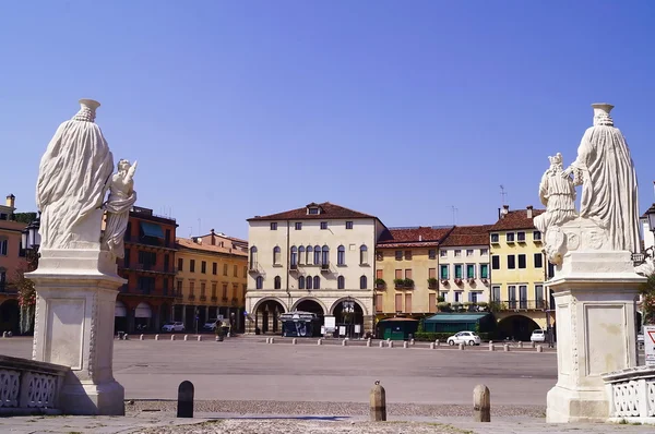 Náměstí Prato della Valle, Padova, Itálie — Stock fotografie