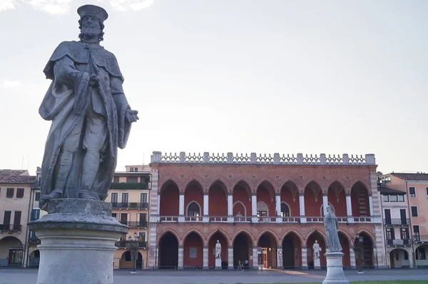 Piazza Prato della Valle, Padova, Italia — Foto Stock