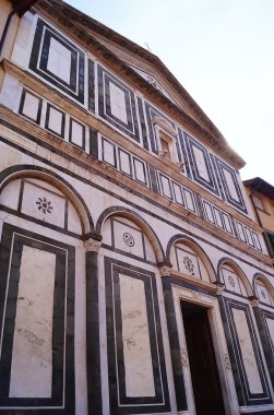 Cephe o kilise Sant'Andrea, Empoli, Toskana, İtalya