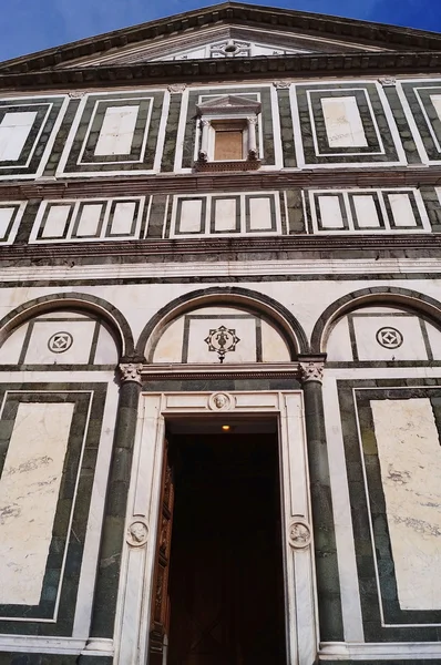 Facade of he church of Sant'Andrea, Empoli, Tuscany, Italy — Stock Photo, Image