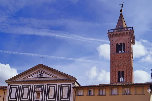 Detail of he church of Sant'Andrea, Empoli, Tuscany, Italy — Stock Photo, Image