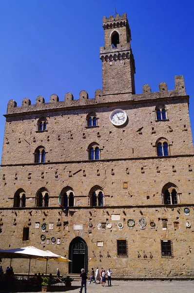 Priori Palace Volterra Toscana Italien — Stockfoto