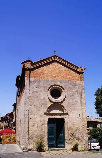 Oratorio San Antonio Abad Volterra Toscana Italia — Foto de Stock