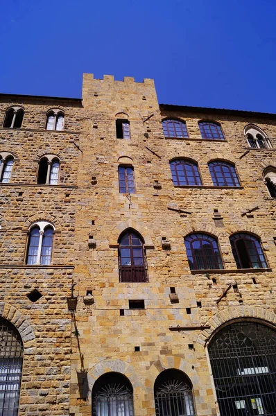 Palazzo Praetoriano Volterra Toscane Italië — Stockfoto