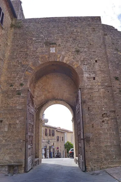 Volterra Toskana Talya San Francesco Kapısı — Stok fotoğraf