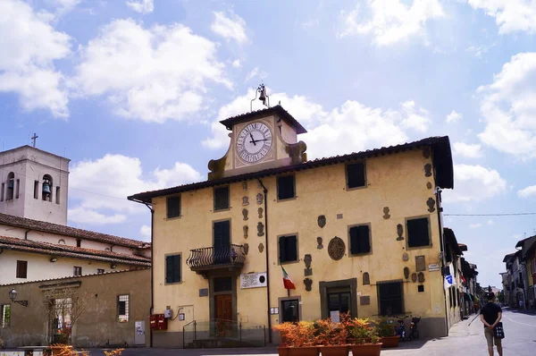 Giacomo Matteotti Square Campi Bisenzio Tuscany — Stock Photo, Image