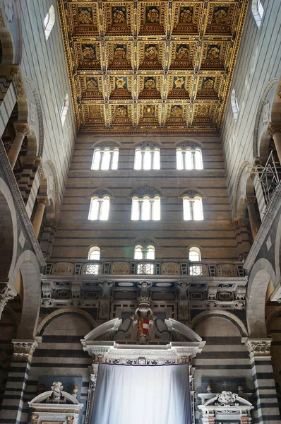 Interiér Katedrály Pise Toskánsko Itálie — Stock fotografie