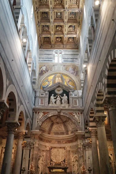 Intérieur Cathédrale Pise Toscane Italie — Photo
