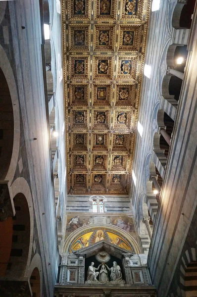 Intérieur Cathédrale Pise Toscane Italie — Photo