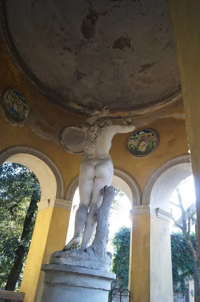 Templo Helenístico Parque Villa Stibbert Florencia Italia —  Fotos de Stock