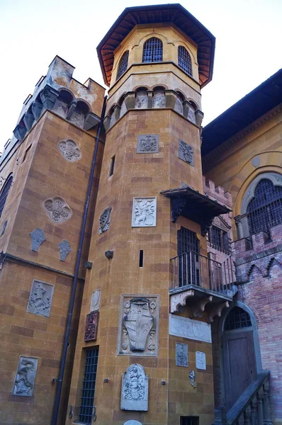 Torre Villa Stibbert Florencia Italia — Foto de Stock