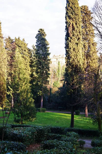 Parque Villa Stibbert Florencia Italia — Foto de Stock