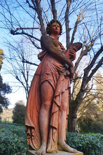 Statue Park Villa Stibbert Florence Italy — Stock Photo, Image