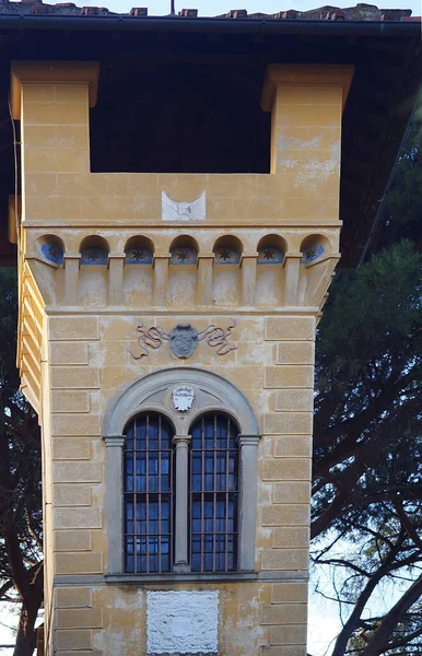 イタリア フィレンツェのヴィラ シュティベルトの塔 — ストック写真