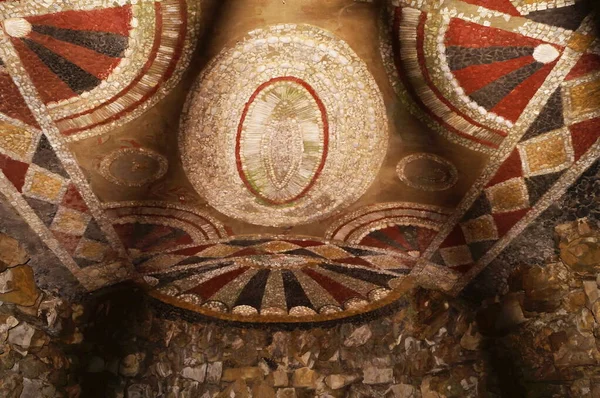 Mosaiker Grotta Parken Villa Stibbert Florens Italien — Stockfoto
