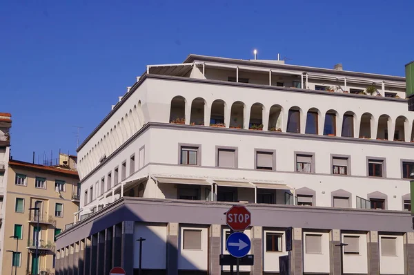 Gebäude Viertel Leopolda Florenz Italien — Stockfoto