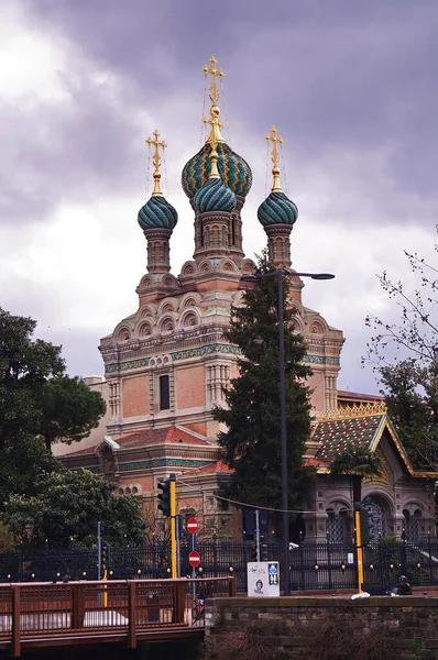 Russian Orthodox Church Nativity Florence Italy — Stockfoto