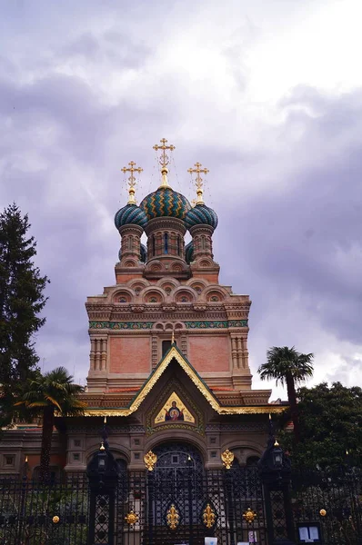 Igreja Ortodoxa Russa Natividade Florença Itália — Fotografia de Stock