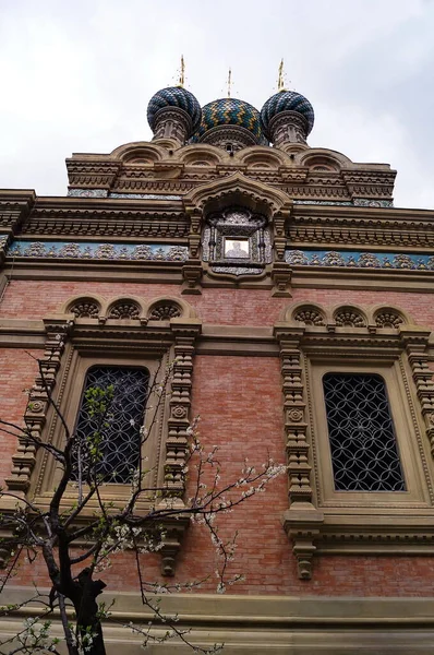 Iglesia Ortodoxa Rusa Natividad Florencia Italia — Foto de Stock