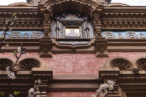 Besonderheit Der Russisch Orthodoxen Geburtskirche Florenz Italien — Stockfoto