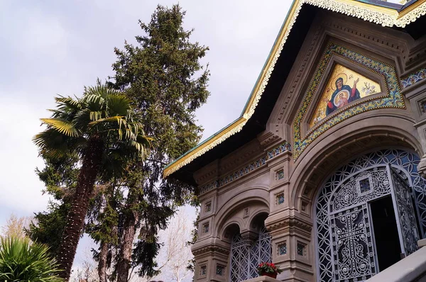 Église Orthodoxe Russe Nativité Florence Italie — Photo