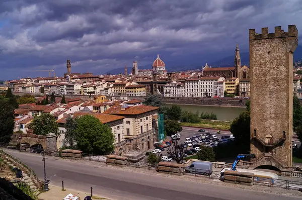 Veduta Firenze Dalle Rampe San Niccol Italia — Foto Stock