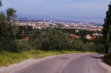 Sesto Fiorentino ovasının manzarası, İtalya