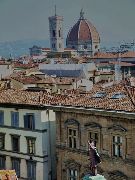 Vista de Florencia desde los tejados, Italia —  Fotos de Stock