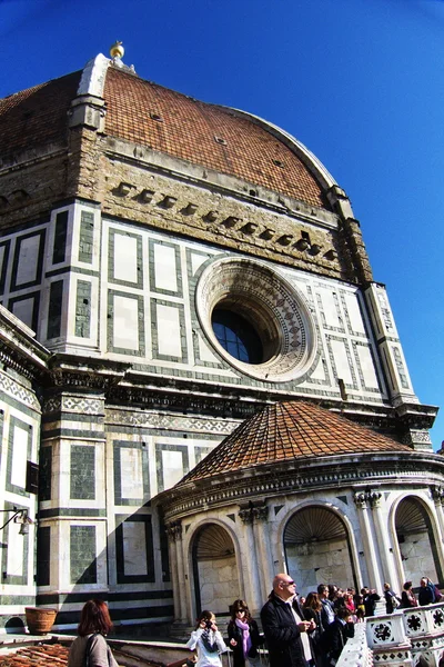 Detail of the Cathedral of Florence, Italy — Stock Photo, Image