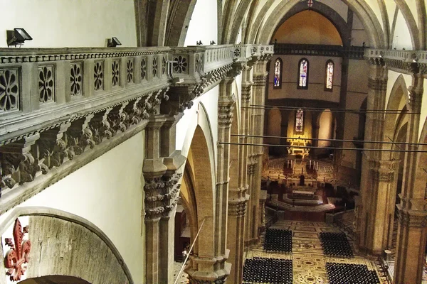 Interior da catedral de Florença, Itália — Fotografia de Stock