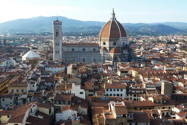 Luftfoto af centrum af Firenze, Italien - Stock-foto