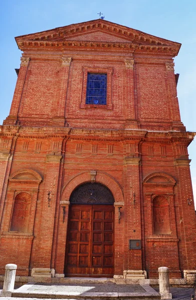 Kirche im zentrum von siena, italien — Stockfoto