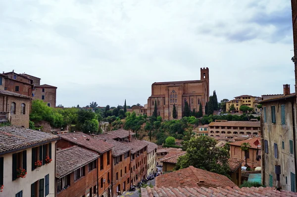 Basílica de San Domenico, Siena, Italia —  Fotos de Stock