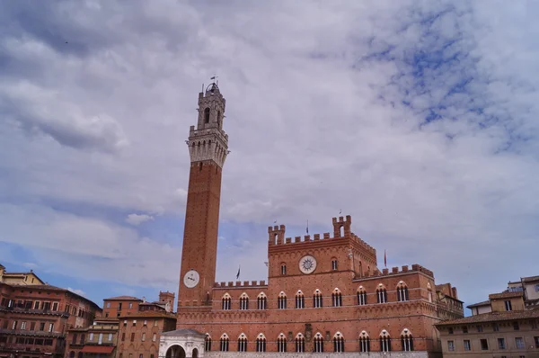 Palazzo Pubblico, Siena, Italien — Stockfoto