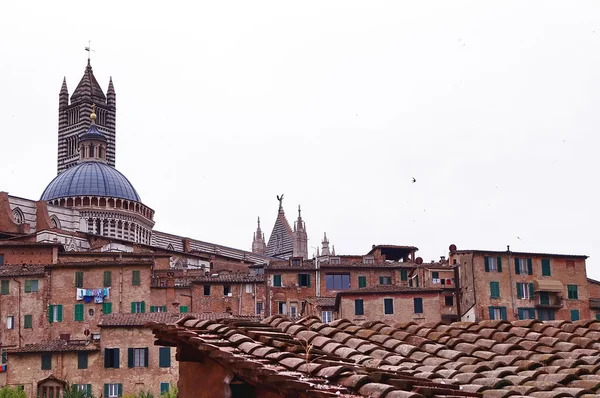 Paesaggio di Siena, Italia — Foto Stock