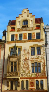 Tipik Sarayı eski şehir Meydanı, Prag, Çek Cumhuriyeti