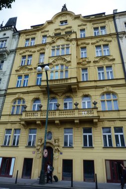 Tipik binalarda Merkezi Prag, Çek Cumhuriyeti